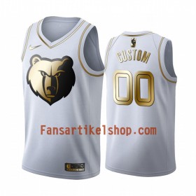 NBA Memphis Grizzlies Trikot Benutzerdefinierte Nike 2019-2020 Weiß Golden Edition Swingman - Herren